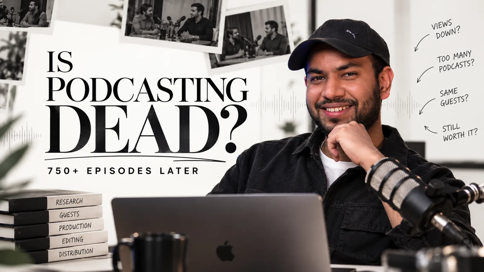 Is Podcasting Dead? My Take After Working on 750+ Podcast Episodes